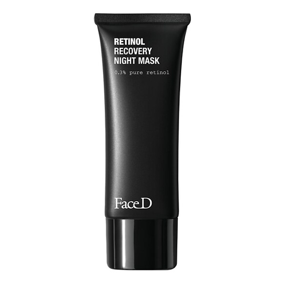 Maschera Ristrutturante Notturna di Retinolo -Trattamento anti-età , FACE D